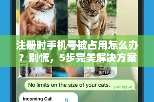 注册时手机号被占用怎么办？别慌，5步完美解决方案！-第1张图片-纸飞机即时通讯-纸飞机官网下载