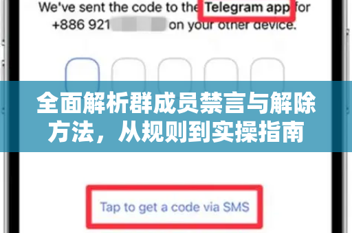 全面解析群成员禁言与解除方法,从规则到实操指南-第1张图片-纸飞机即时通讯-纸飞机官网下载 全面解析群成员禁言与解除方法,从规则到实操指南-第1张图片-纸飞机即时通讯-纸飞机官网下载