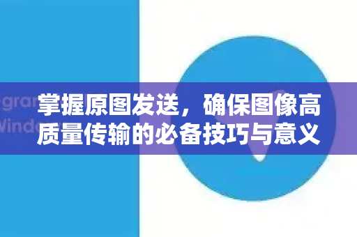 掌握原图发送，确保图像高质量传输的必备技巧与意义-第1张图片-纸飞机即时通讯-纸飞机官网下载