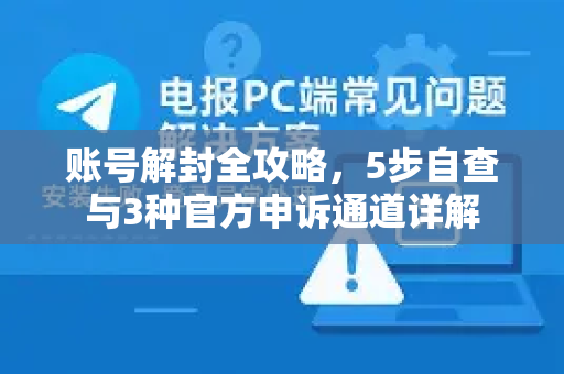 账号解封全攻略，5步自查与3种官方申诉通道详解